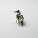 Sterling Silver Kingfisher Charm - ShopNZ