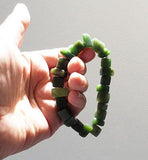 NZ Greenstone Chunk Bracelet - ShopNZ