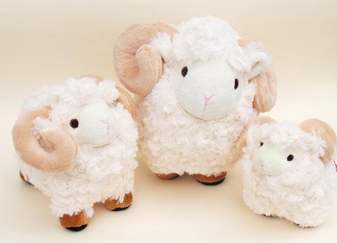 Merino Sheep Toy with Sound (3 sizes) - ShopNZ