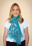 NZ Flowers and Birds Scarf or Sarong - ShopNZ