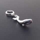 Sterling Silver Sperm Whale Charm - ShopNZ