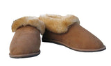 New Zealand Sheepskin Slippers with Roll Collar - ShopNZ