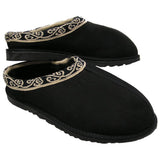 NZ Sheepskin Scuffs with Maori Koru Trim - ShopNZ