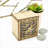 Tui on Pohutukawa LED Tealight Candle Box - ShopNZ