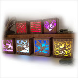 Tui on Pohutukawa LED Tealight Candle Box - ShopNZ