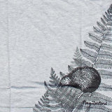 Womens Marl Grey Kiwi Silver Fern T-shirt - ShopNZ