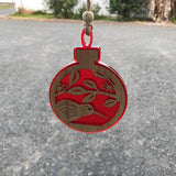 Red NZ Kiwi Bird Christmas Ornament - ShopNZ