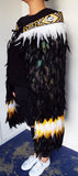 Maori Taranaki Feather Korowai - ShopNZ