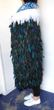 Beautiful Paua Blue Maori Korowai - ShopNZ