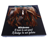 Maori Korowai and Love Twist Necklace on Canvas - ShopNZ