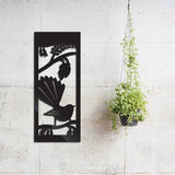 NZ Fantail on Kowhai Aluminium Panel - ShopNZ