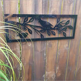 Large Tui and Fantail on Pohutukawa Wall Panel - ShopNZ