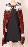 Red And Black Maori Korowai - ShopNZ