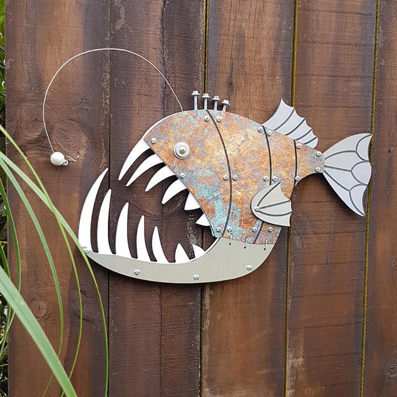 NZ Made Layered Angler Fish Wall Art – ShopNZ
