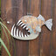 NZ Made Layered Angler Fish Wall Art