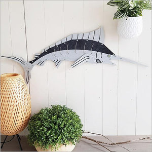 NZ Made Layered Marlin Wall Art - ShopNZ