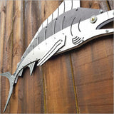 NZ Made Layered Marlin Wall Art - ShopNZ