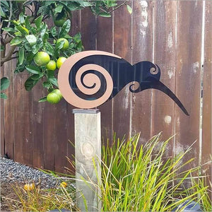 NZ Made Outdoor Kiwi Bird on Stand - ShopNZ