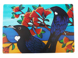 Set of 4 Colourful NZ Birds Placemats - ShopNZ