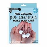 Make Your Own Maori Poi Earrings Kit - ShopNZ