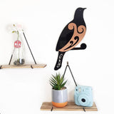 2 - Tone Koru Kereru Wood Pigeon Wall Art - ShopNZ