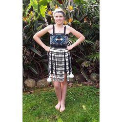 Blue NZ Maori Womens Kapa Haka Costume - ShopNZ