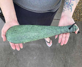 Full Size Authentic Ngai Tahu Pounamu Greenstone Mere - ShopNZ