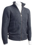 NZ Possum Merino Mens Wool Rib Front Jacket - ShopNZ