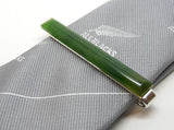 NZ Greenstone Tie Slide or Clip - ShopNZ