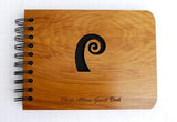 NZ Rimu Photo Album Guest Book with Koru - ShopNZ