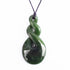 6cm Genuine NZ Greenstone Maori Twist Necklace - ShopNZ