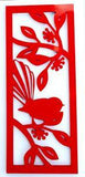 NZ Fantail on Pohutukawa Panel - ShopNZ