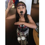 Kapa Haka Girls Costume Set with Poi and Tattoo - ShopNZ