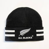 All Blacks Rugby Turn Up Beanie Hat - ShopNZ