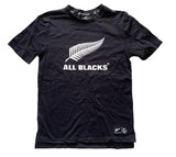 Classic All Blacks Rugby Kids Silver Fern T-shirt - ShopNZ