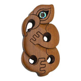 Maori Manaia Protector Kauri Fridge Magnet - ShopNZ