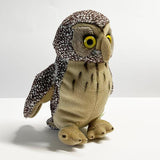 NZ Ruru Morepork Owl Soft Toy with Authentic Sound