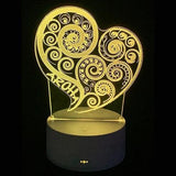 Aroha Love LED Night or Mood Light - ShopNZ