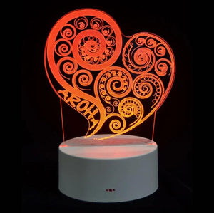 Aroha Love LED Night or Mood Light - ShopNZ