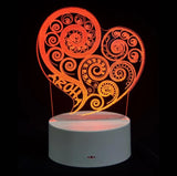 Aroha Love LED Night or Mood Light - ShopNZ