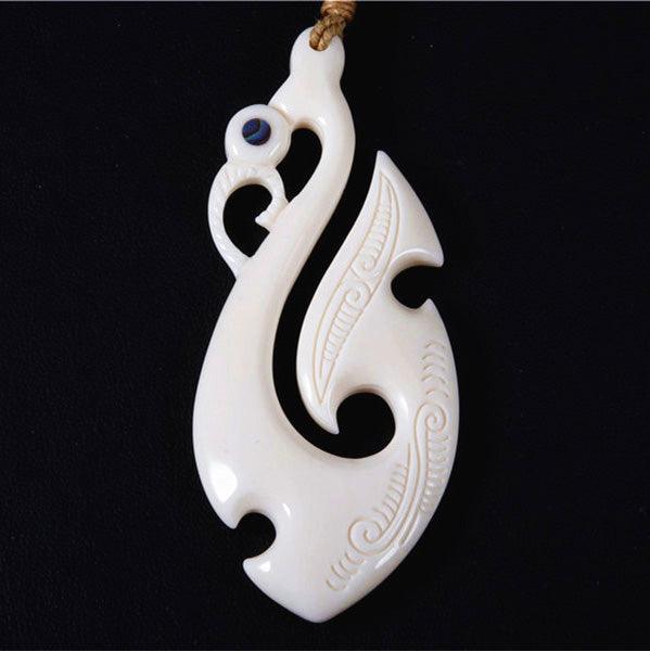 Buy Bone Whale Tail Pendant, Hand-carved From Bone, Maori Tribal Style  Online in India - Etsy