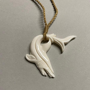 Scary Bone Shark Necklace - ShopNZ