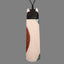 Long Bone Maori Toki Necklace with Carving Paua and Stain