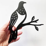 Acrylic NZ Made Wood Pigeon Kereru Wall Art - ShopNZ