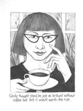 Fun NZ Cecily Coffee Lover Teatowel - ShopNZ