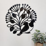 Native Kereru Wood Pigeon Art Circle - ShopNZ