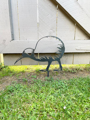 Corten Steel Outdoor Kiwi Bird Ornament - ShopNZ