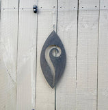 Corten Steel Maori Koru Outdoor Ornament - ShopNZ