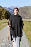 Long Line Merino PossumSilk Poncho - ShopNZ