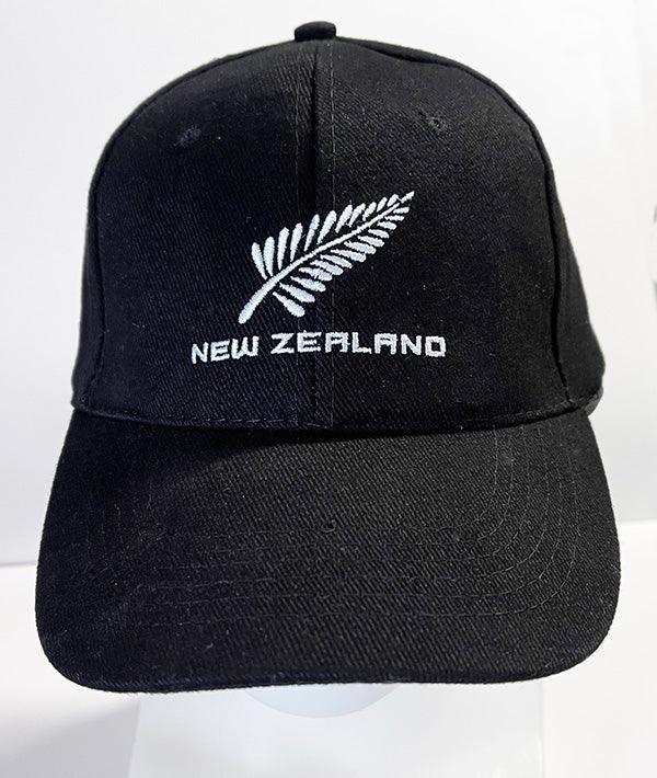 Black Twill NZ Silver Fern Cap - ShopNZ